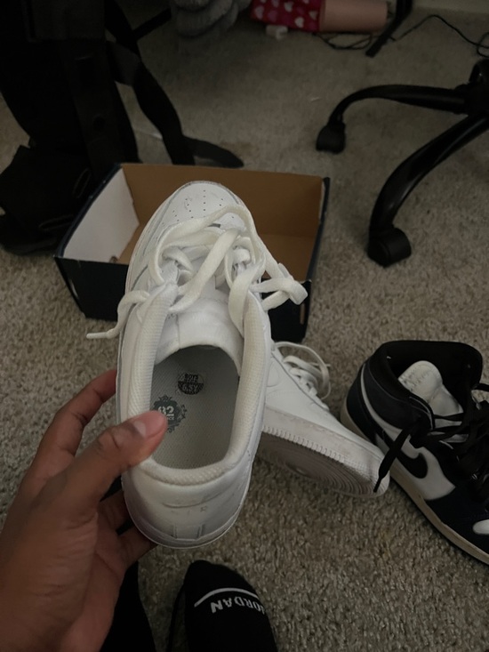 Nike Other - Nike Kids White Low-Top Sneakers